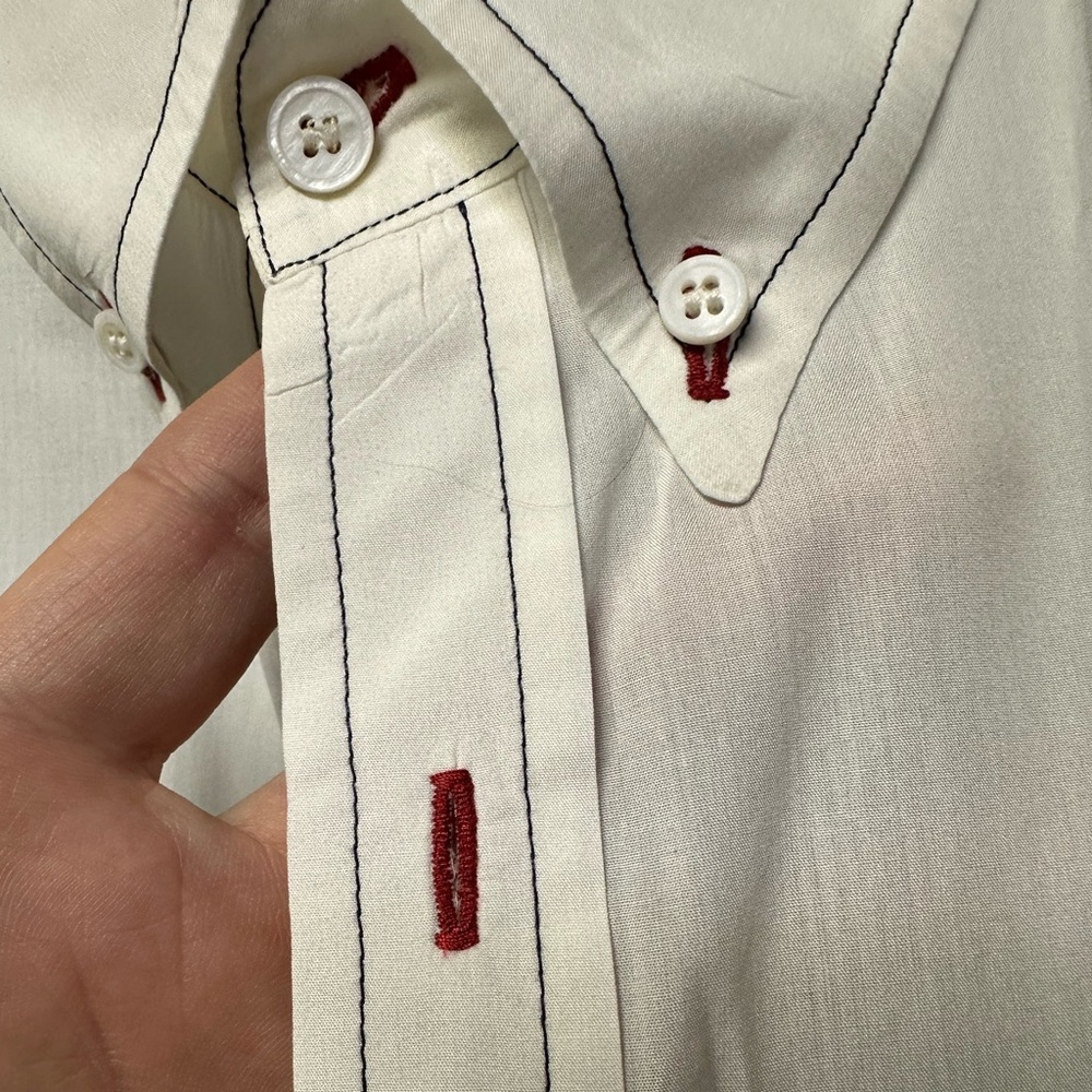 Band of Outsiders Button Down White
